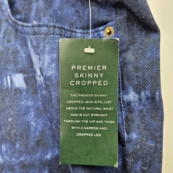 Lauren Ralph Lauren Jeans 22W Skinny Crop NWT - Picture 5 of 12